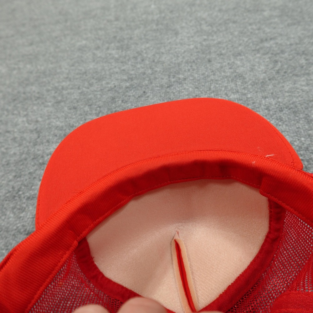 Vintage Kentucky Hat Cap Snap Back Mens Red Trucker Mesh Scrambled Eggs - Picture 9 of 11